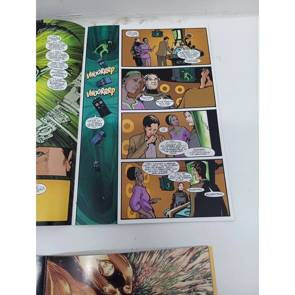 Doctor Who Comic Book Lot Of 3 The Time Machination, Black Death/White Life Etc